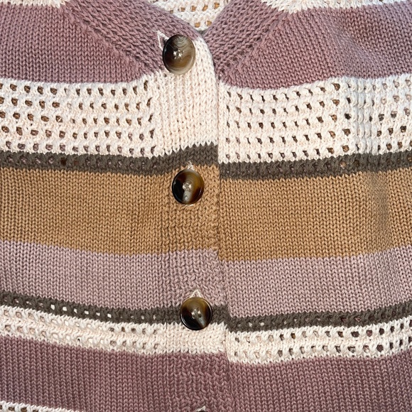 Brand New Women's Heartloom Striped Knit Tank Top - Picture 5 of 14